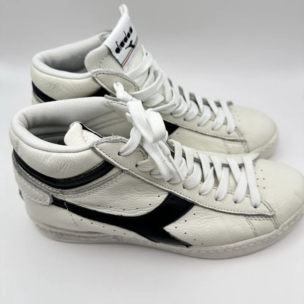 Size 6.5 - Diadora Game High Top C0351 Mens - Picture 5 of 9